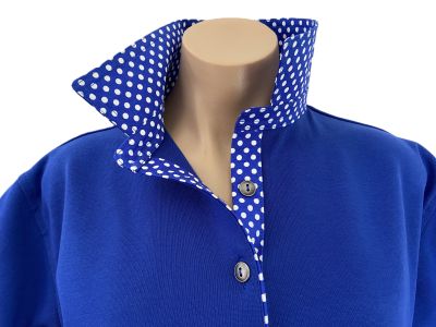 Cobalt Blue Rugby - Cobalt spot trim