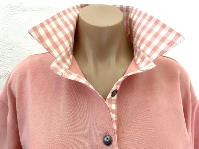 Peach Rugby - Peaches & Cream gingham