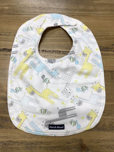 Baby giraffe baby bib
