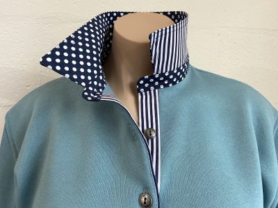 Sage Rugby - Navy spot & stripe