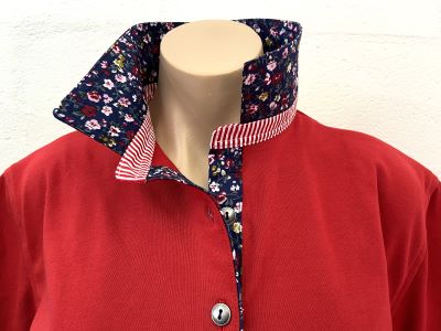Red Rugby - Margie floral & red stripe
