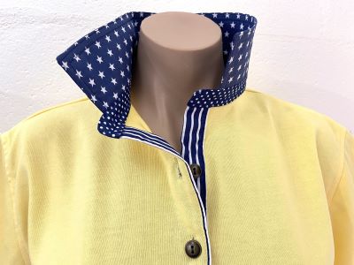 Sorbet Rugby - Light navy stars, spot & stripe