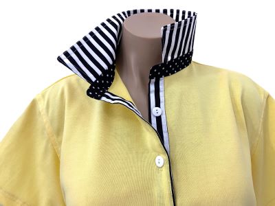 Sorbet Rugby - Wide black stripe & spot