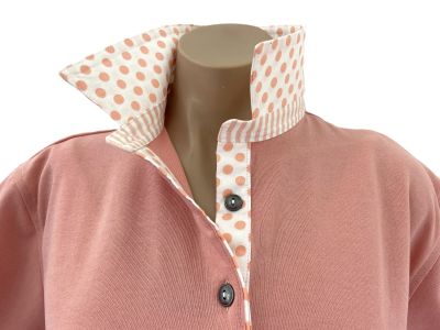 Peach Rugby - Matching stripe & spot