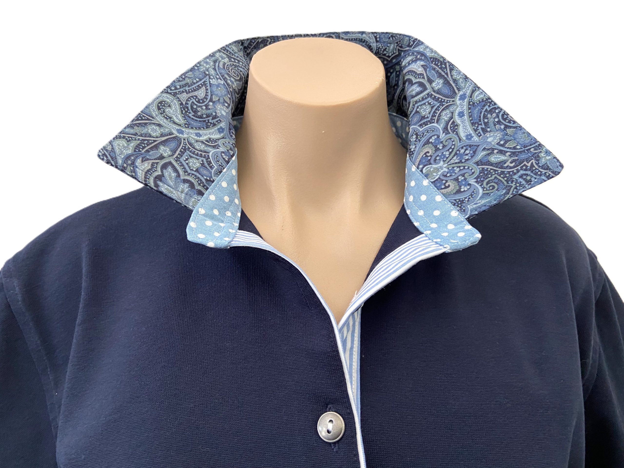 Navy rugby - denim dusk paisley - Image 2