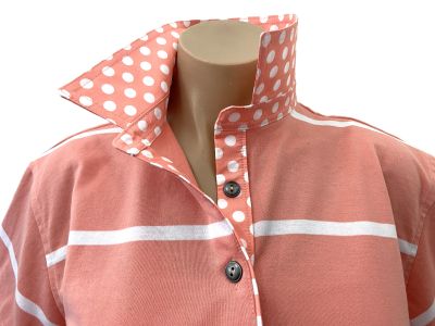 Coral Stripe Rugby - Coral Spot