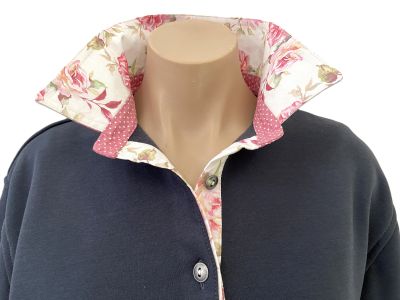 Graphite rugby - Shabby chic floral